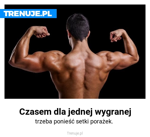 Czasem dla jednej wygranej