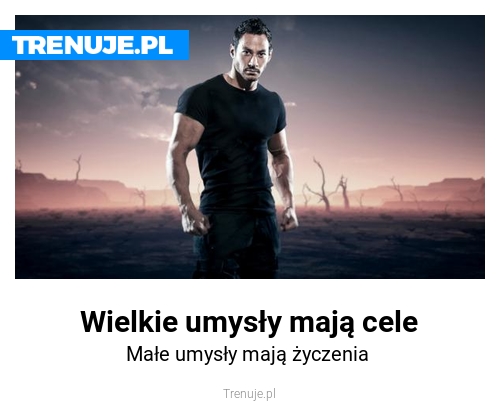 Wielkie umysły mają cele