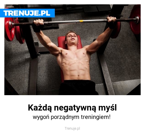Każdą negatywną myśl