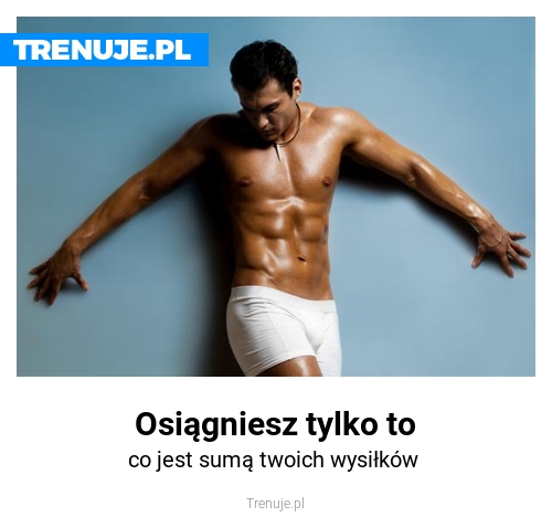 Osiągniesz tylko to