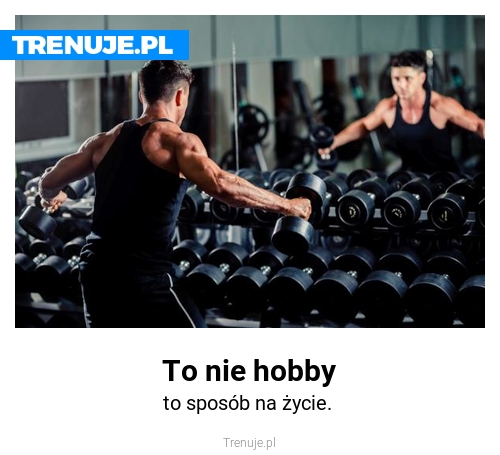 To nie hobby