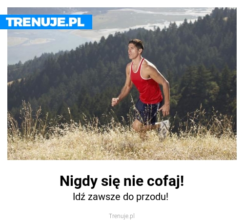 Nigdy się nie cofaj!