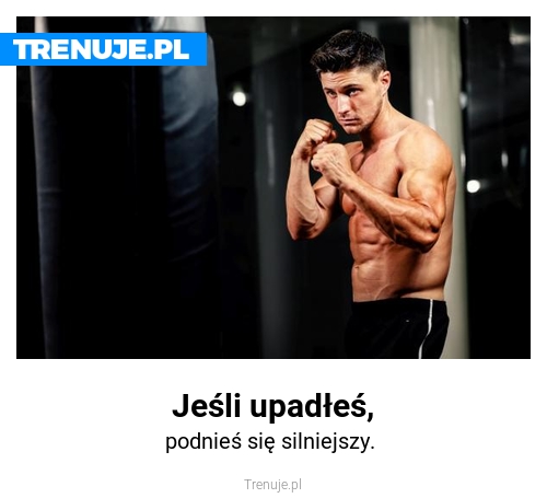 Jeśli upadłeś,